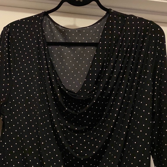 Woman’s polka dot blouse. L. Very good condition. - Picture 2 of 5
